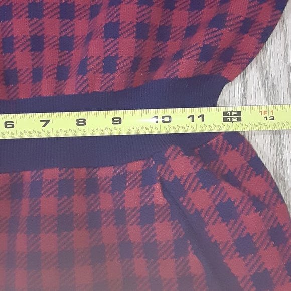 Modcloth red & blue gingham dress - Picture 15 of 16